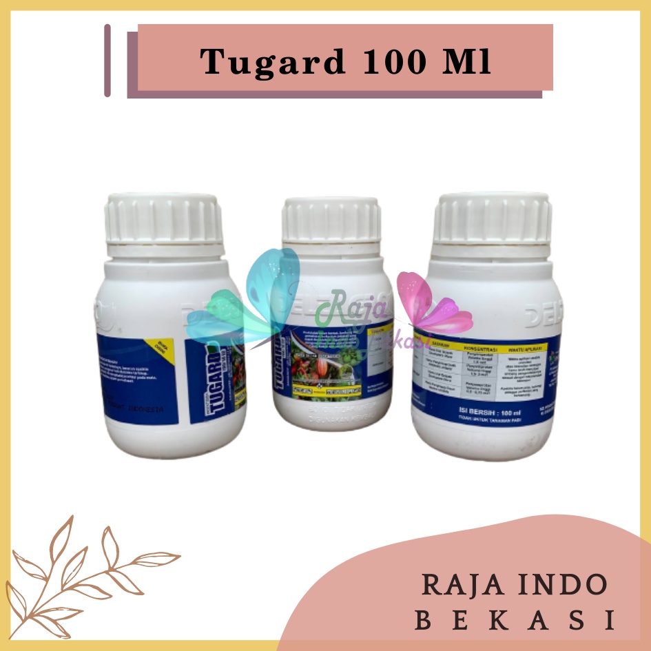 Insektsida Hama Tugard 100 ml 160/10EC Digunakan Untuk Mengendalikan Hama Pada Tanaman Cabai Kedelai Kakao Dan Jarak Pagar Pestisida Tanaman Ulat Insektisida Kutu Putih Obat Hama Tanaman Tugard 100 ml Insektisida Tanaman