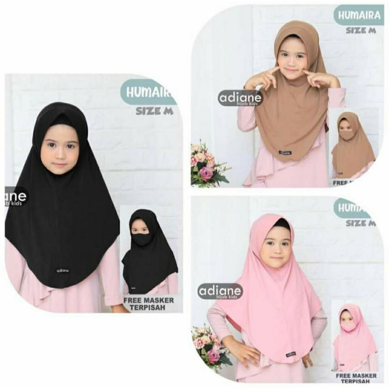 Hijab Jilbab Anak Humaira Kids by Adiane