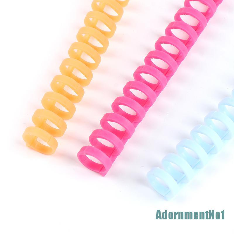 (AdornmentNo1) Ring Spiral 30 Lubang Bahan Plastik Ukuran A4 A5 A6