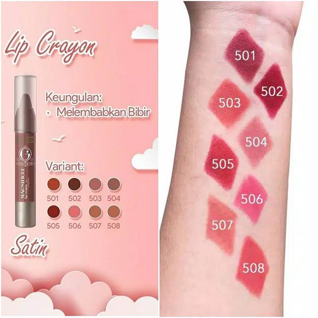 Madame Gie Magnifique Lip Crayon Satin
