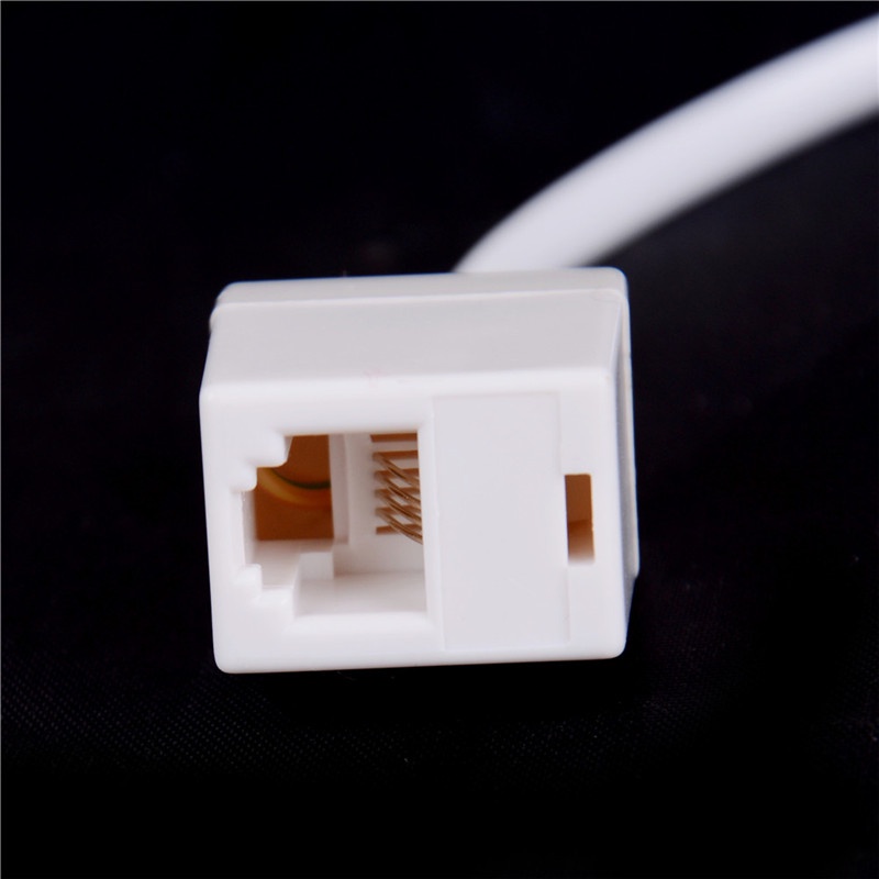 （✔✔❤Kabel Adapter Konverter RJ11 6P4C Female Ke Ethernet RJ45 8P8C Male F / M Untuk Handphone