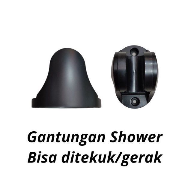 Gantungan Shower / Dudukan Shower Bisa Ditekuk Diatur Adjustable HARGA AGEN TERMURAH