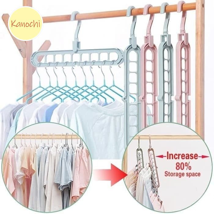 Magic Hanger Gantungan Baju Organizer 9 in 1 As Seen on TV Serbaguna