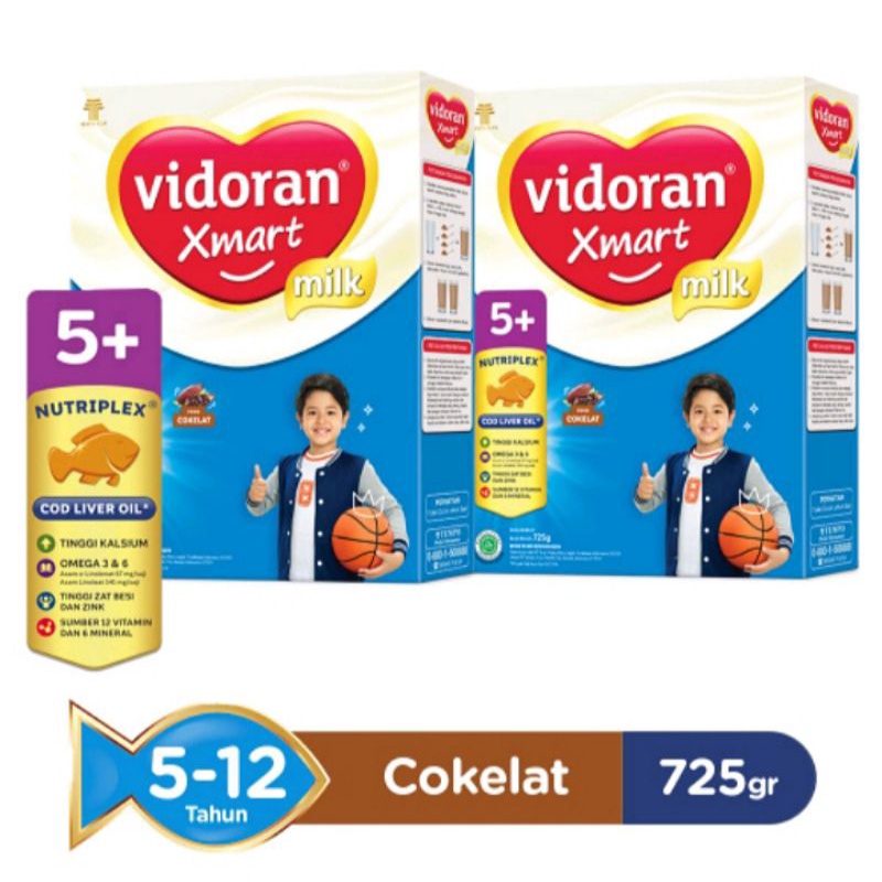 VIDORAN XMART ( 5+ 700gr) susu vidoran 5+