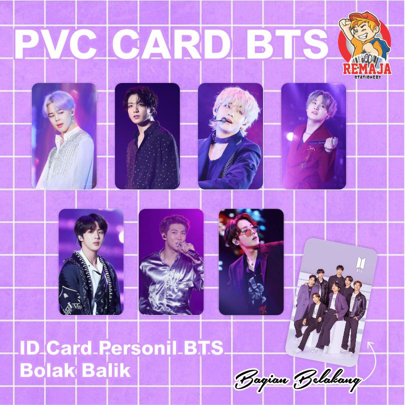 

ID Card PVC BTS PURPLE
