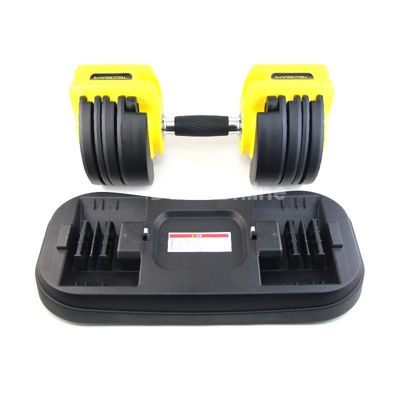 TEZEWA ADJUSTABLE DUMBBELL MURAH UKURAN 33 LB 13,5 KG TYPE F215 / BISA BAYAR DI TEMPAT DUMBBELL TEZEWA UKURAN 13.5 KG - TEKNO KITA