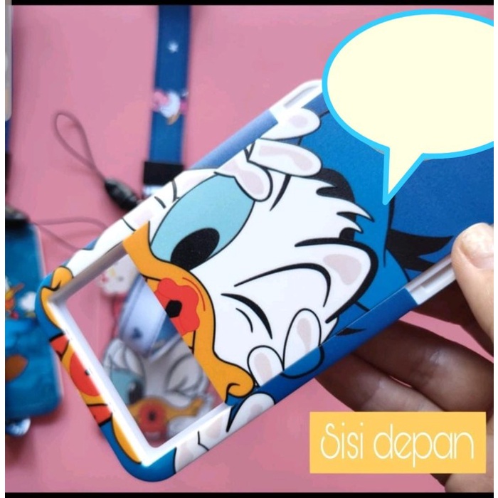

Hemat Tempat Kartu / Id Card Flash Card E Toll Holder Motif Donal Desi Terbatas