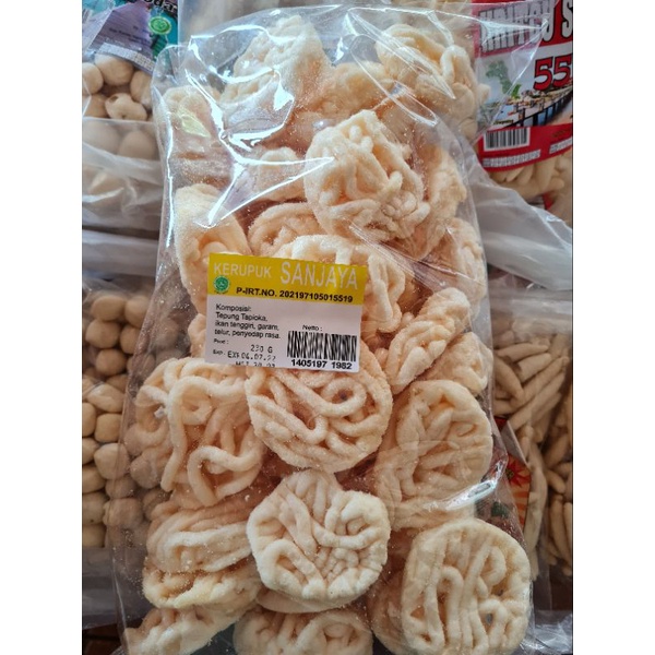 

Kerupuk krupuk ikan khas bangka - Sanjaya 200gr