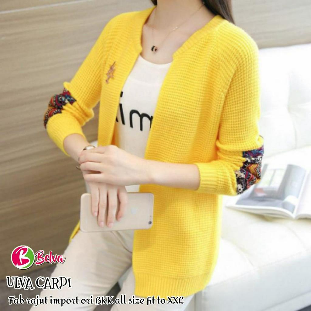 ULFA / 16.5 / BAHAN RAJUT REMIUM / ATASAN WANITA ALLSIZE / FIT TO XXL / BELVA