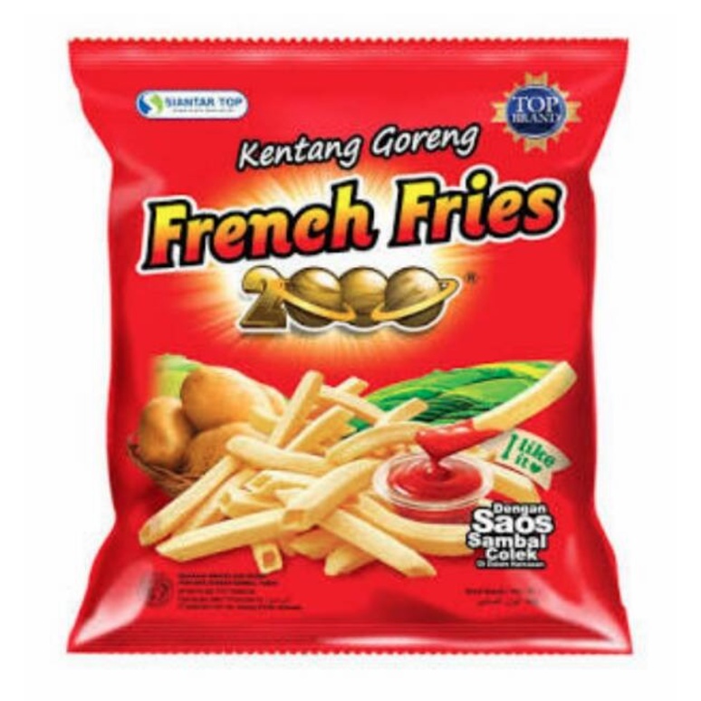 

French Fries 2000 Kentang Goreng 62 gram