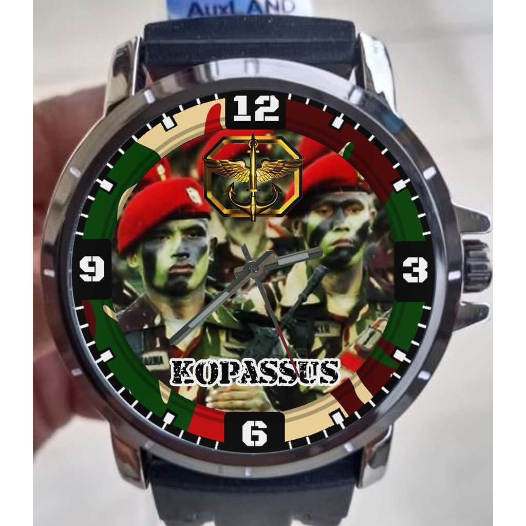 Jam Tangan Keren Terbaru custom KOPASSUS TNI AD