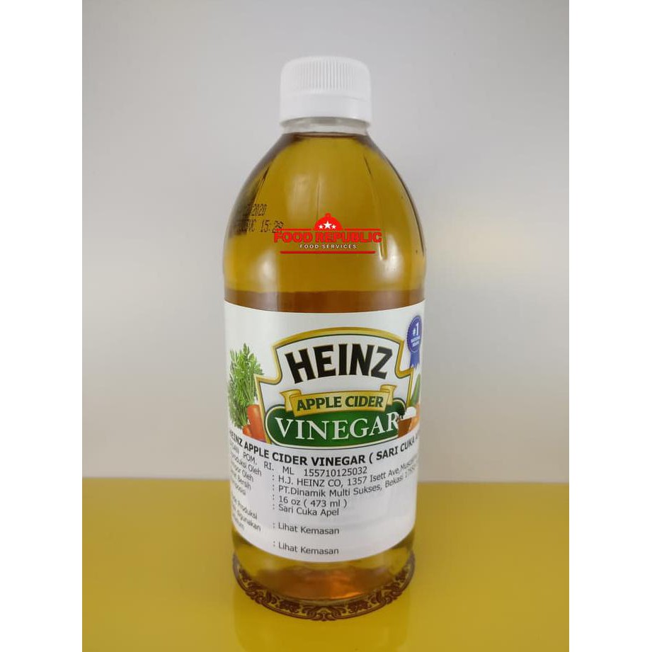 

SPECIAL!! Heinz Apple Cider Vinegar / Cuka Apel 473 ML