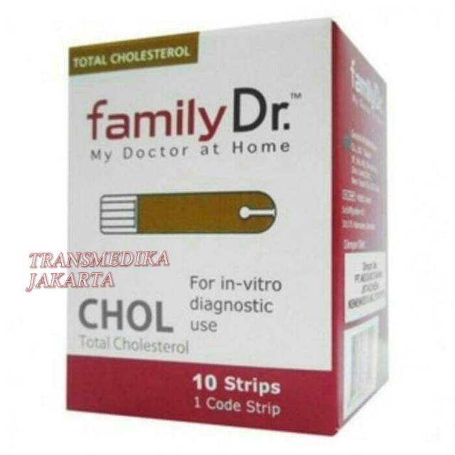 Strip Family Dr Kolesterol / Cholesterol Family Dr /Refill kolesterol family Dr/strip kolesterol