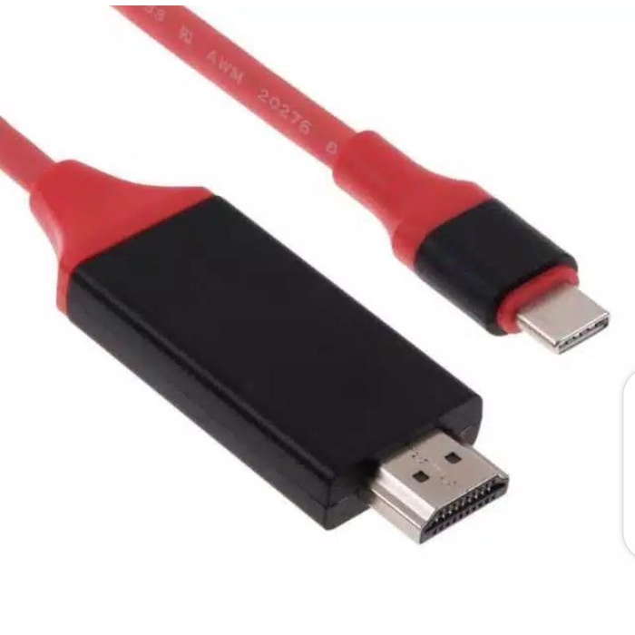 Aman Kabel Adapter Usb Tipe C To Hdmi Untuk Pc Laptop Tablet Handphone Murah