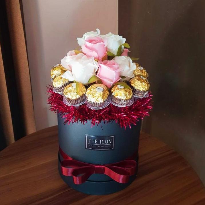 

Terlaris IVR bloom box diameter 10/round box/flower box 79 Best Seller