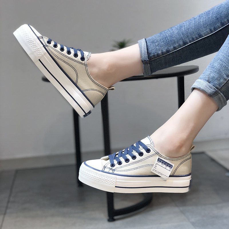 RYX - Low Top Sepatu Sneakers Canvas Wanita Fashion Casual - Ori Import