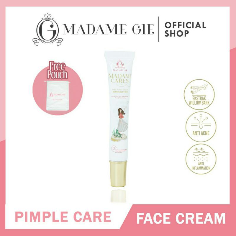 Madame Gie Madame Cares Pimple Spot Cream Acne Solution - Skin Care Acne Spot Gel