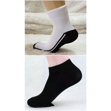 Kaos Kaki Spandek / Kaos Kaki Pendek Pria / Kaos Kaki Mata Kaki / Kaos Kaki Hitam Polos / Kaos Kaki 