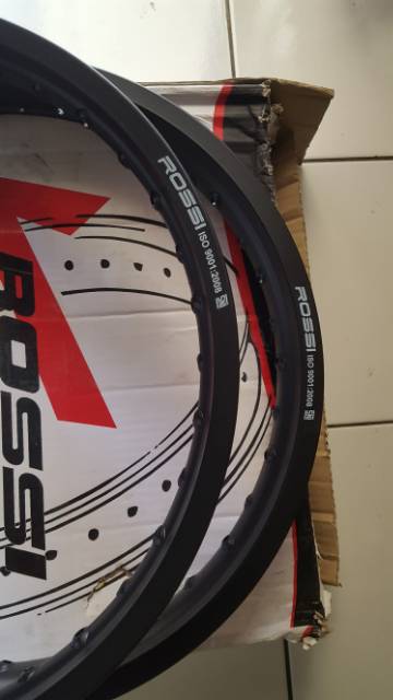 VELG VELK VROSSI SET DEPAN BRLAKANG UKURAN 18X160 185 RX KING