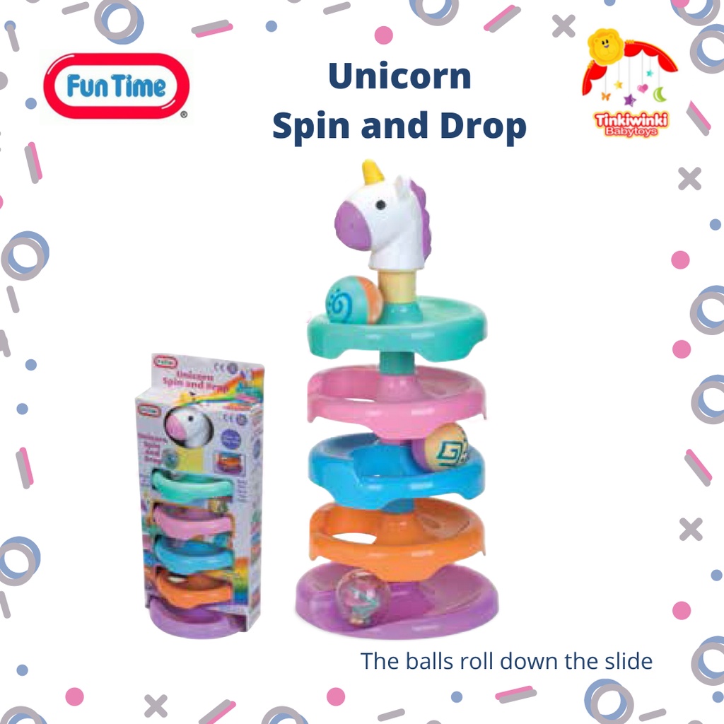 Fun Time Unicorn Spin and Drop