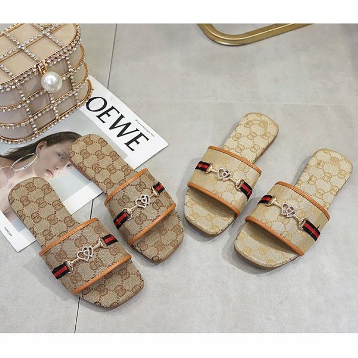 GI 506 (SIZE 35-40) RISCE SANDAL FLAT IMPORT WANITA CEWEK PEREMPUAN JAKARTA BATAM GD JSF