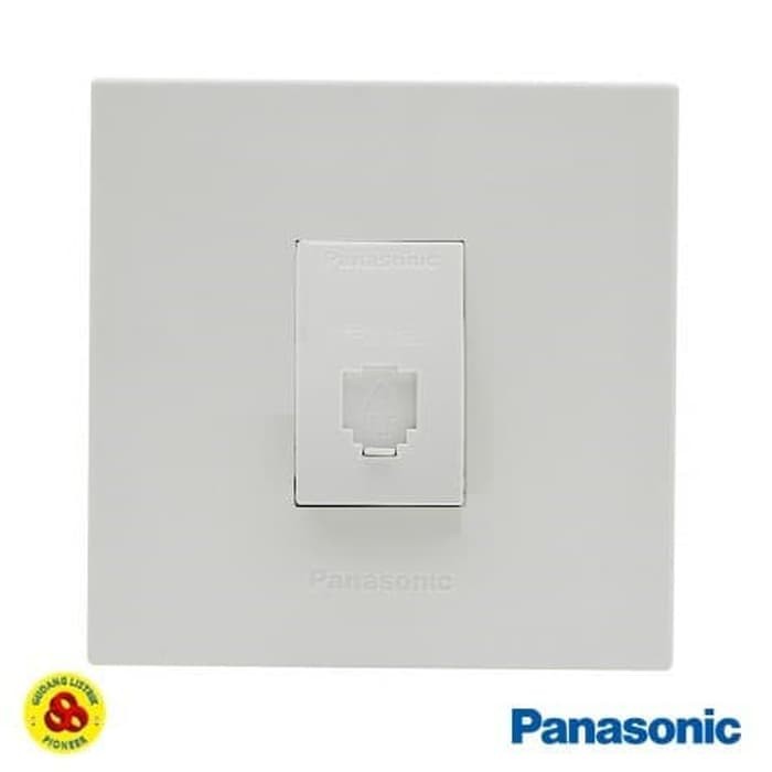 Panasonic Stop KontaK Telp WESJ78019 + WEJ2164 Outlet Tel Style Series