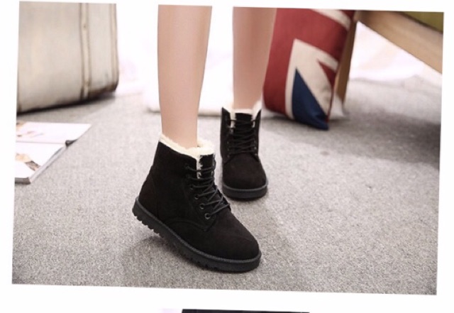 IMPORT MOLLAD Boots Thermal Sepatu Boots Ankle Bulu Musim Dingin Winter Boots