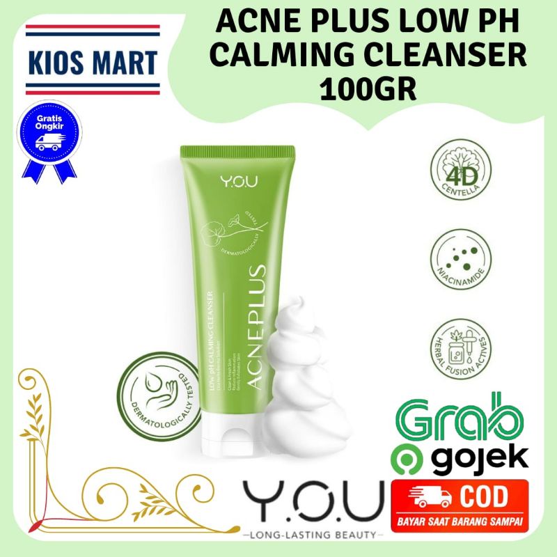 You Acne Plus Low pH Calming Cleanser 100g