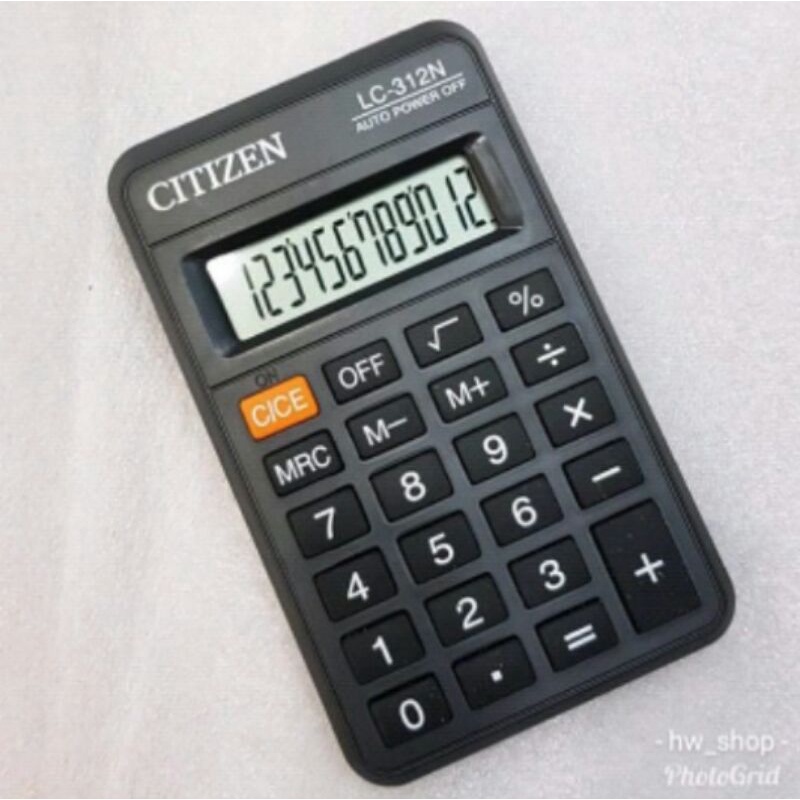 

Kalkulator Citizen LC-312N Kalkulator 12Digit murah