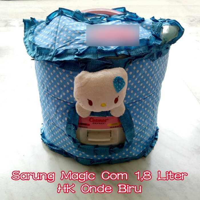 Cover Tutup Sarung  magic com magicom  magiccom karakter Boneka HK Hellokitty Hello Kitty BiRu