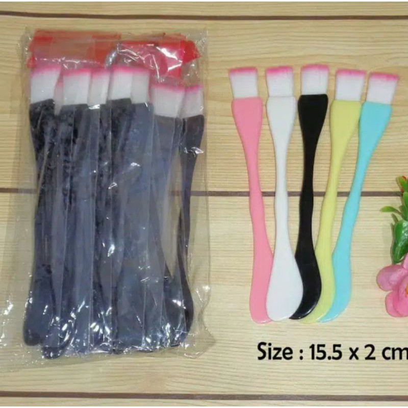 2 IN 1 KUAS + SPATULA MASKER MURAH