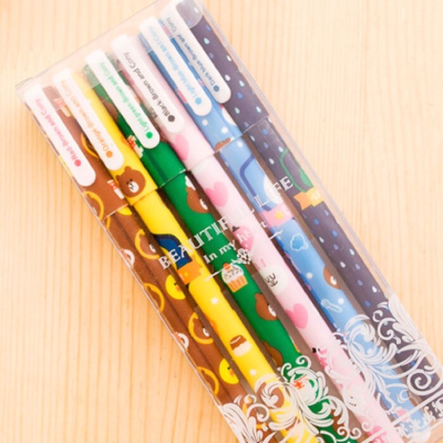 

Pulpen line warna warni