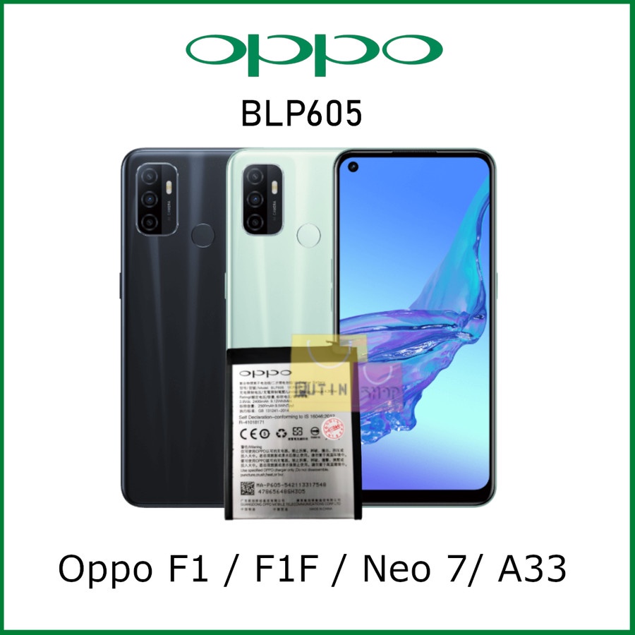 Baterai Batre Battery original Oppo BLP605/Neo 7