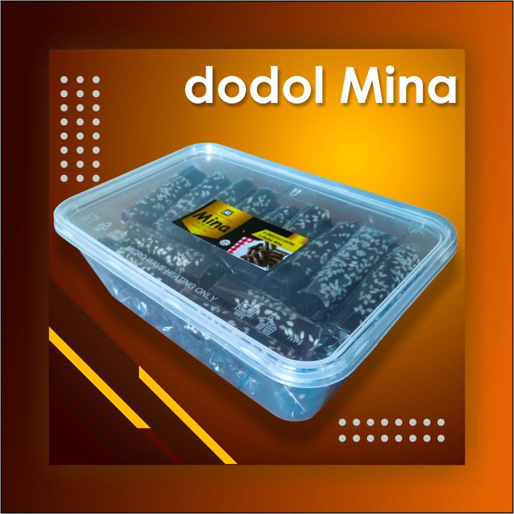 

Dodol Ketan Hitam Mina / Jenang