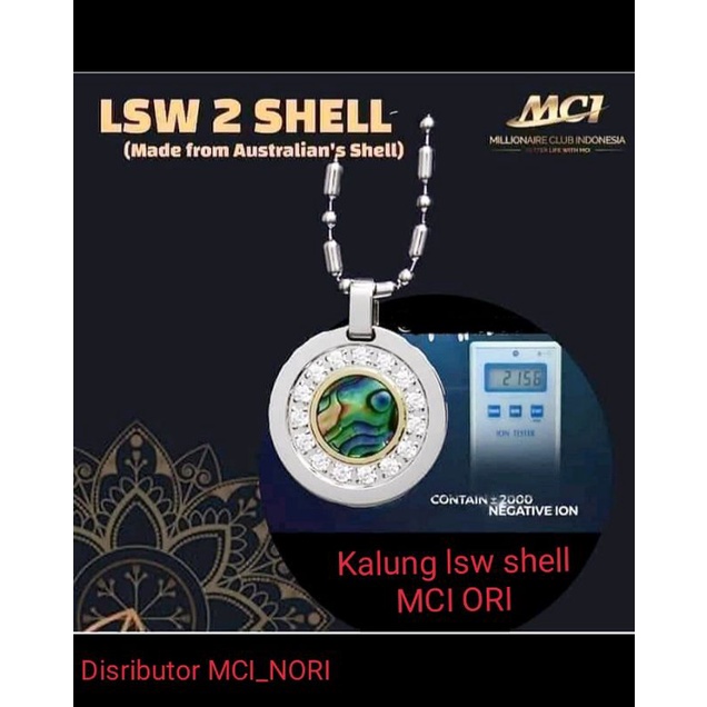 KALUNG LSW SHELL |KALUNG KESEHATAN | KALUNG PENDANT MCI|KALUNG GERMANIUM