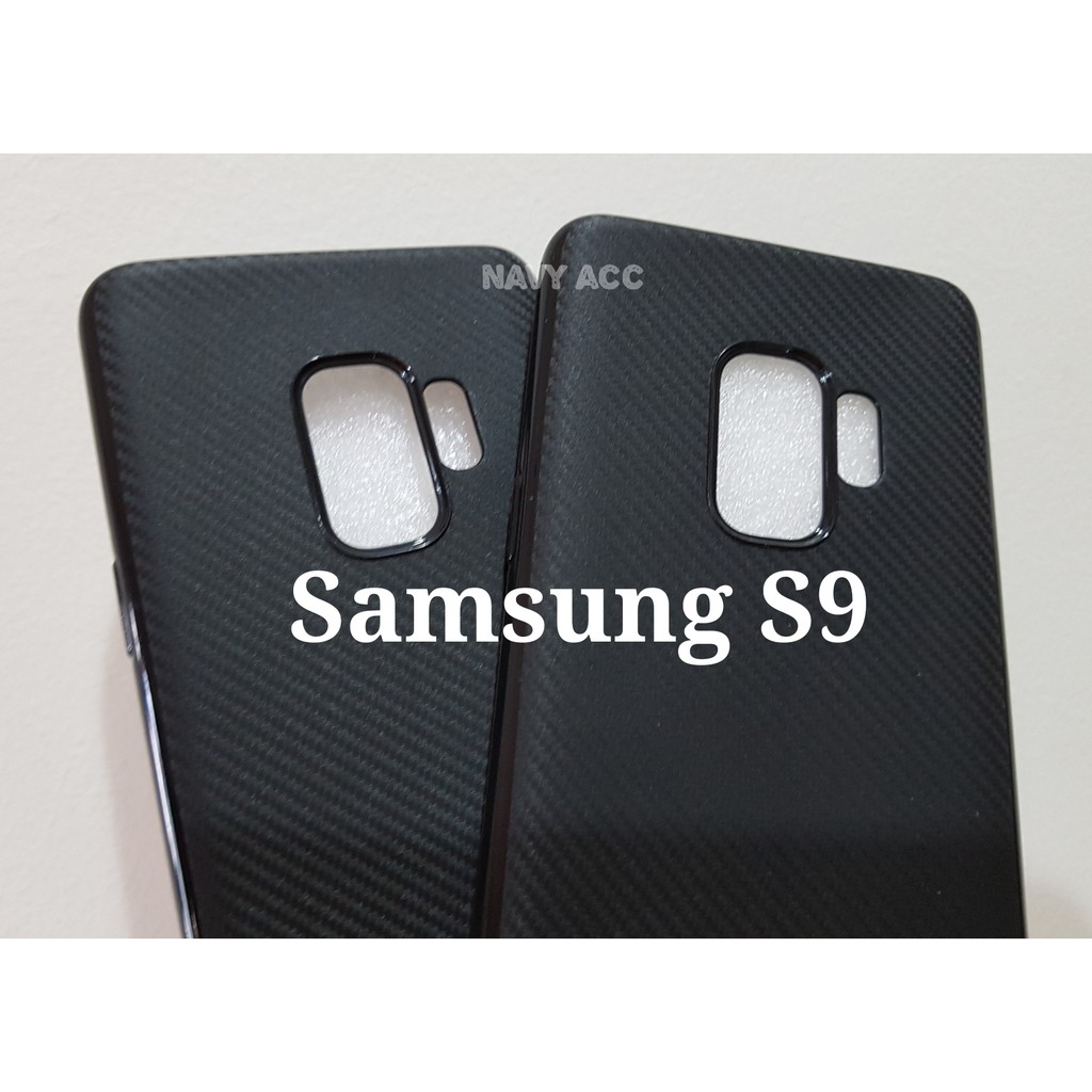 Case Samsung S9 - S9 Plus - Softcase Carbon S9 - S9 Plus