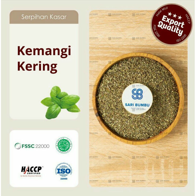 DAUN KEMANGI KERING BUBUK