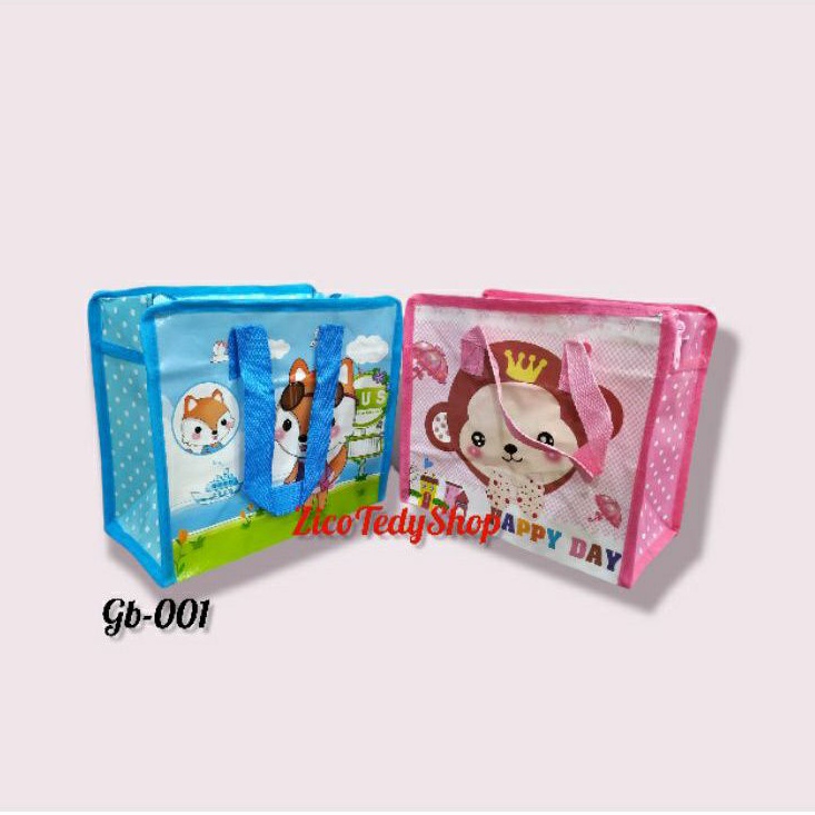 

Tas Karung Fancy 23x20 / Goodie bag ulang tahun / Tas bingkisan ulang tahun / Tas souvenir