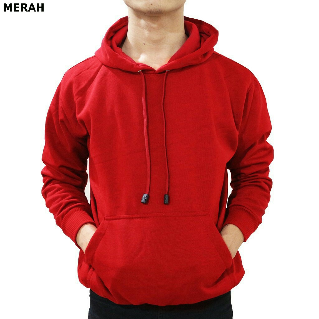 (BISA COD) Jaket jumper hoodie polos pria wanita-6