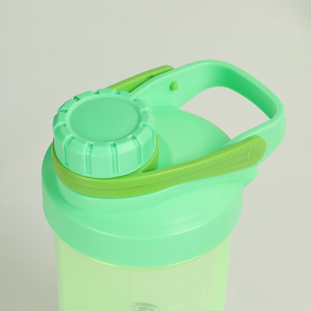 Solighter 500ml Nutrition Shaker Bottle Botol Minum Plastik Portable Outdoor