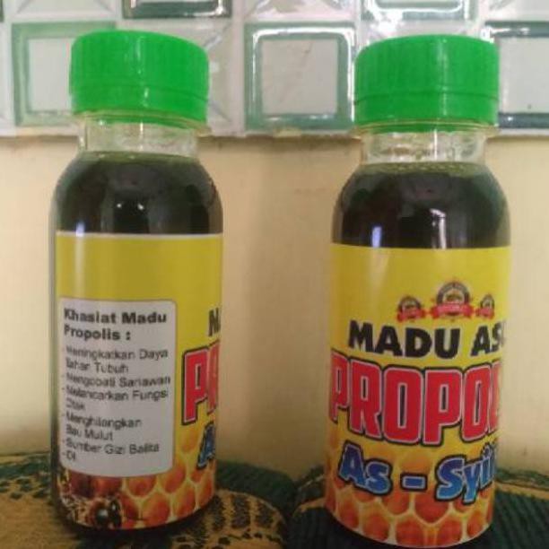 

Madu asli propolis vitamin keluarga 125 gram.