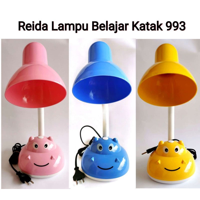 Lampu Belajar Karakter Reida Bentuk Katak Unik Lucu