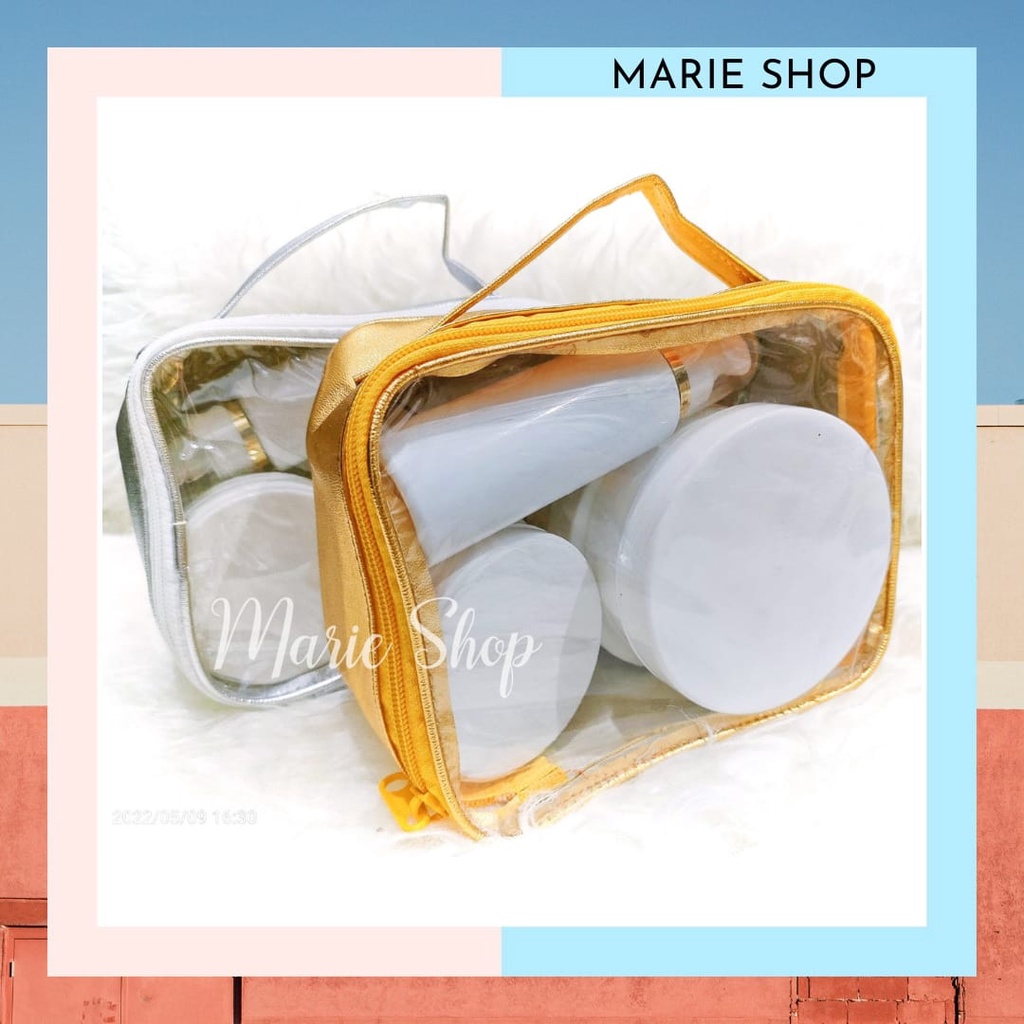 [ ARJ ] POUCH KOSMETIK - TAS KOSMETIK - POUCH MIKA TRANSPARANT