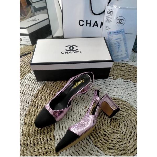 heels ch slingback shoes