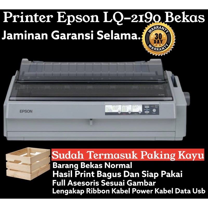 Printer Epson LQ2190 Bekas
