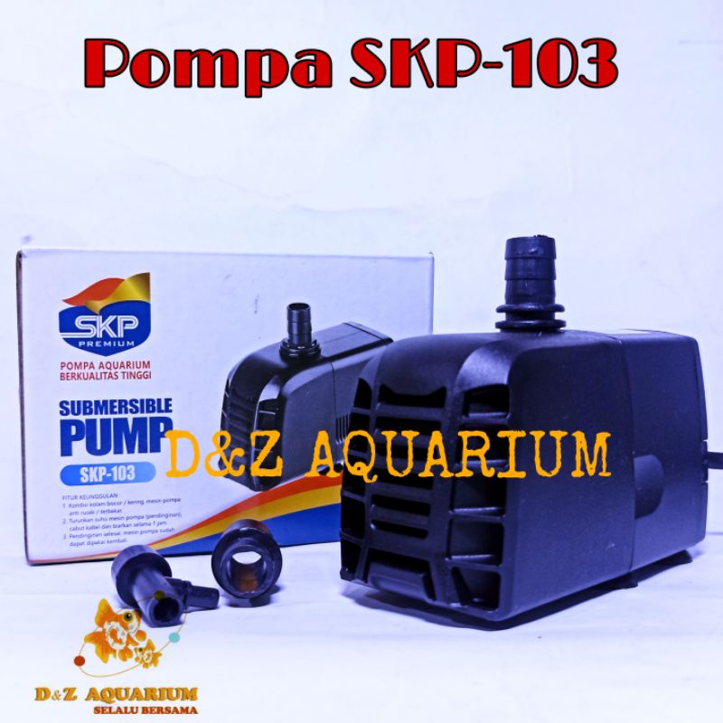 Pompa Aquarium SKP-103 Mesin Water Pump SKP 103 Celup Low Watt Murah