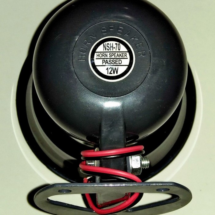 Speaker Horn Nalae Narae NSH70 spiker corong towa NSH 70 bulat