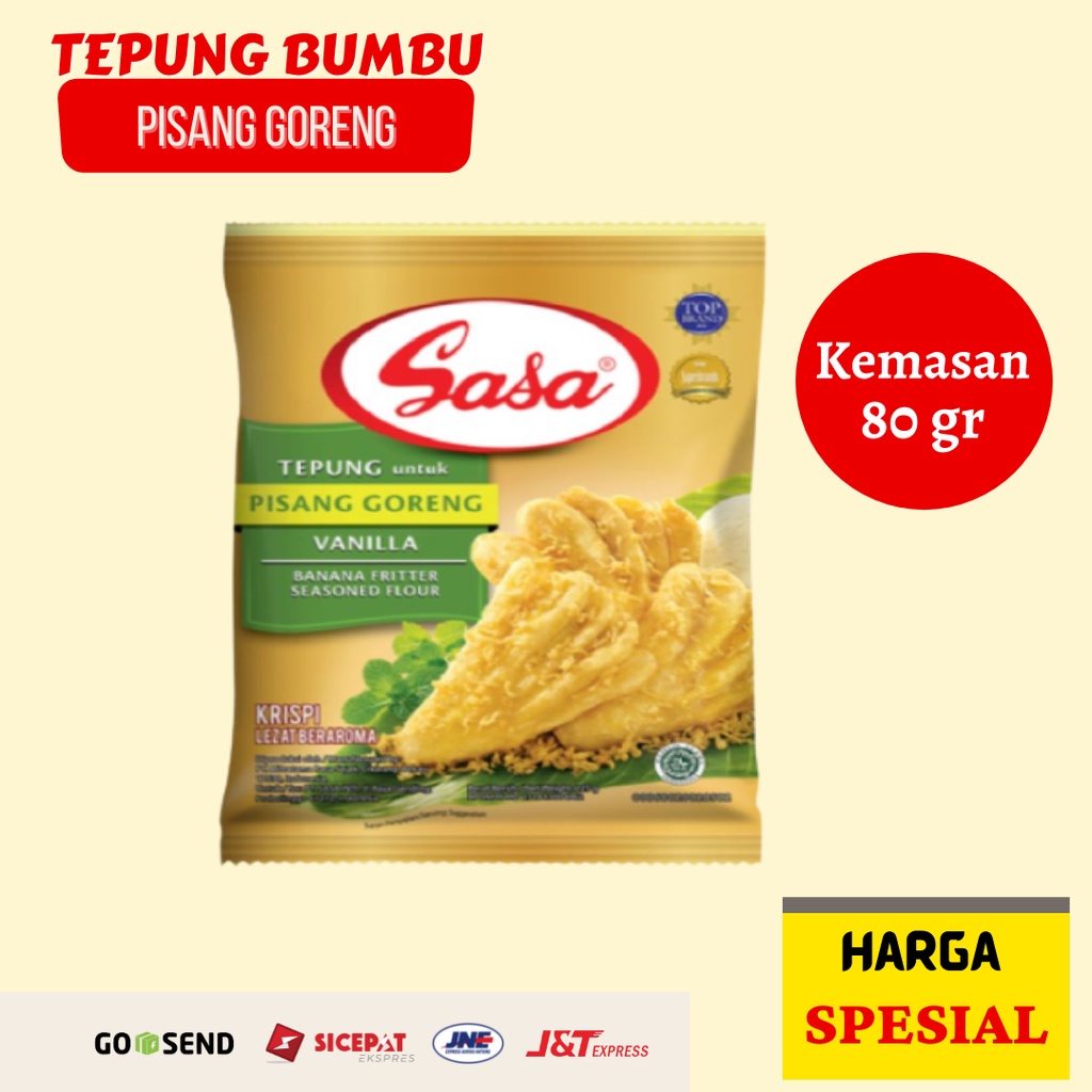 

[210 gr] Tepung Bumbu sasa Pisang Goreng