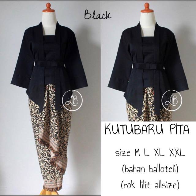 STOCK BANYAK!! KUTUBARU PITA SET/KUTUBARU MODERN/KEBAYA KUTUBARU