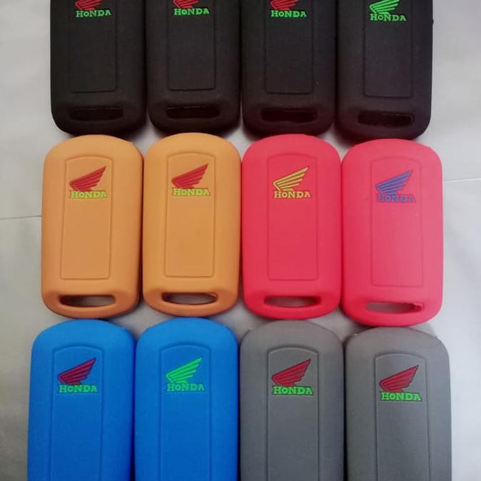 COVER CASE KONDOM SILIKON SILICONE SILICONE SARUNG KARET KUNCI REMOTE REMOT HONDA VARIO 150 2018